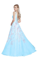 7 of 18 Ellie Wilde EW119191 Blue Multi