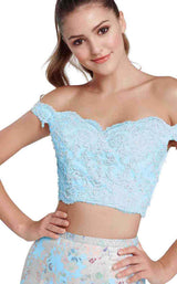 13 of 18 Ellie Wilde EW119192 Blue Multi