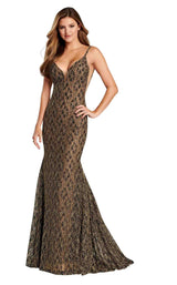 2 of 6 Ellie Wilde EW120003 Black/Gold