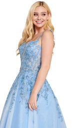 4 of 8 Ellie Wilde EW120014 Periwinkle