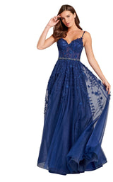 2 of 10 Ellie Wilde EW120017 Navy Blue