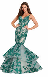 1 of 8 Ellie Wilde EW120027 Emerald