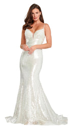 2 of 8 Ellie Wilde EW120037 Diamond White