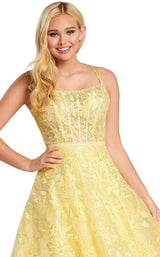 7 of 8 Ellie Wilde EW120039 Light Yellow