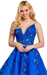 8 of 10 Ellie Wilde EW120047 Royal Blue