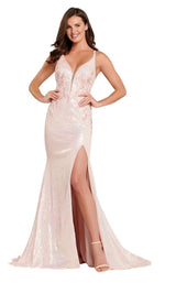 2 of 6 Ellie Wilde EW120050 Light Pink