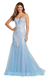 2 of 6 Ellie Wilde EW120052 Light Blue