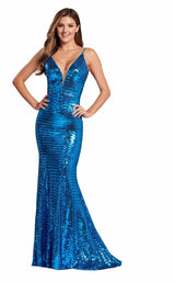 3 of 8 Ellie Wilde EW120053 Ocean Blue