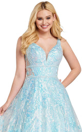 7 of 10 Ellie Wilde EW120054 Light Blue