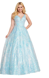 2 of 10 Ellie Wilde EW120054 Light Blue