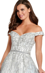 7 of 8 Ellie Wilde EW120057 Silver-Light-Blue