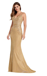 1 of 8 Ellie Wilde EW120062 Light Gold