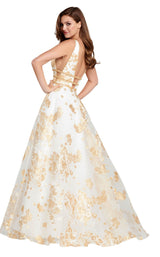 4 of 8 Ellie Wilde EW120063 Light-Gold-Multi