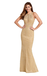 1 of 6 Ellie Wilde EW120066 Light Gold