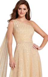 5 of 8 Ellie Wilde EW120067 Light Gold