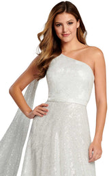 6 of 8 Ellie Wilde EW120067 White-Silver