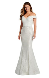 2 of 8 Ellie Wilde EW120070 White-Silver