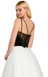 6 of 6 Ellie Wilde EW120072 Black/White