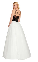 3 of 6 Ellie Wilde EW120072 Black/White