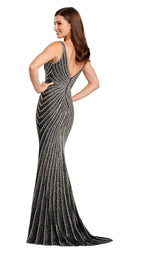 3 of 6 Ellie Wilde EW120076 Black/Silver