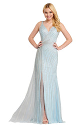 2 of 6 Ellie Wilde EW120076 Light Blue/Silver