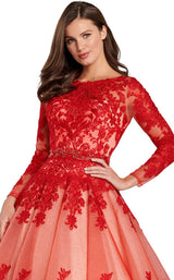 7 of 8 Ellie Wilde EW120078 Red-Nude