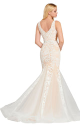 4 of 8 Ellie Wilde EW120079 Ivory/Nude