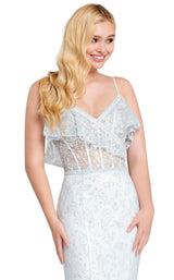 6 of 8 Ellie Wilde EW120082 Light Blue