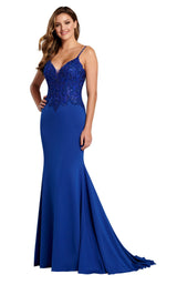 4 of 12 Ellie Wilde EW120084 Royal Blue