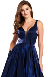 8 of 10 Ellie Wilde EW120087 Navy Blue