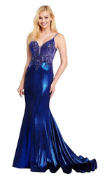 1 of 12 Ellie Wilde EW120095 Navy Blue