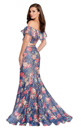 2 of 4 Ellie Wilde EW120099 Navy Multi