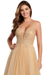 7 of 8 Ellie Wilde EW120102 Champagne/Gold