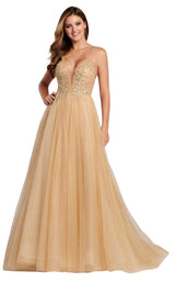 3 of 8 Ellie Wilde EW120102 Champagne/Gold