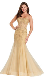 2 of 6 Ellie Wilde EW120104 Light Gold