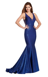 1 of 4 Ellie Wilde EW120105 Navy Blue