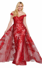 2 of 6 Ellie Wilde EW120124 Red