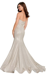 3 of 6 Ellie Wilde EW120125 Champagne/Silver