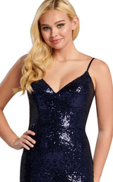 7 of 8 Ellie Wilde EW120138 Navy Blue