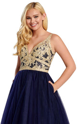 5 of 6 Ellie Wilde EW120140 Navy Blue