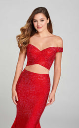 8 of 8 Ellie Wilde EW121002 Dress Ruby