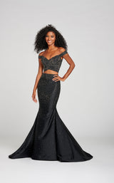 1 of 8 Ellie Wilde EW121002 Dress Black