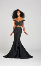 6 of 8 Ellie Wilde EW121002 Dress Black