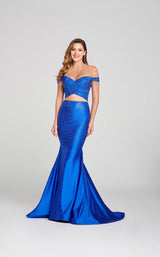 4 of 8 Ellie Wilde EW121002 Dress Royal-Blue