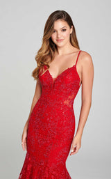 3 of 3 Ellie Wilde EW121004 Dress Ruby