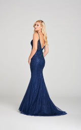 2 of 3 Ellie Wilde EW121006 Dress Navy-Blue