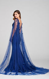 3 of 5 Ellie Wilde EW121007 Dress Navy-Blue