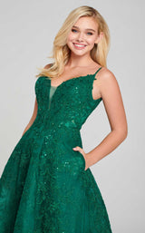 4 of 4 Ellie Wilde EW121010 Dress Emerald