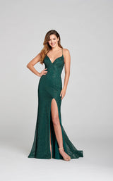 1 of 4 Ellie Wilde EW121012 Dress Forest-Green