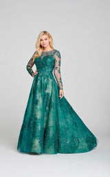 3 of 8 Ellie Wilde EW121013 Dress Emerald